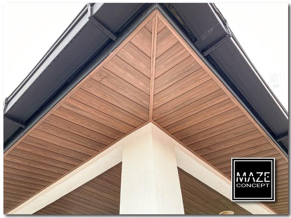 Ceiling Wood Panel For Roof Edge