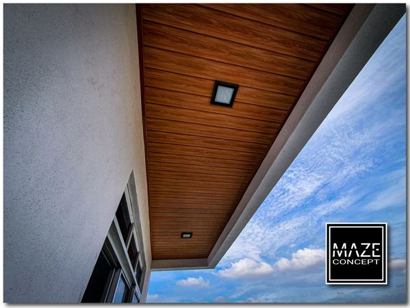 Ceiling Wood Panel For Roof Edge Kajang 2