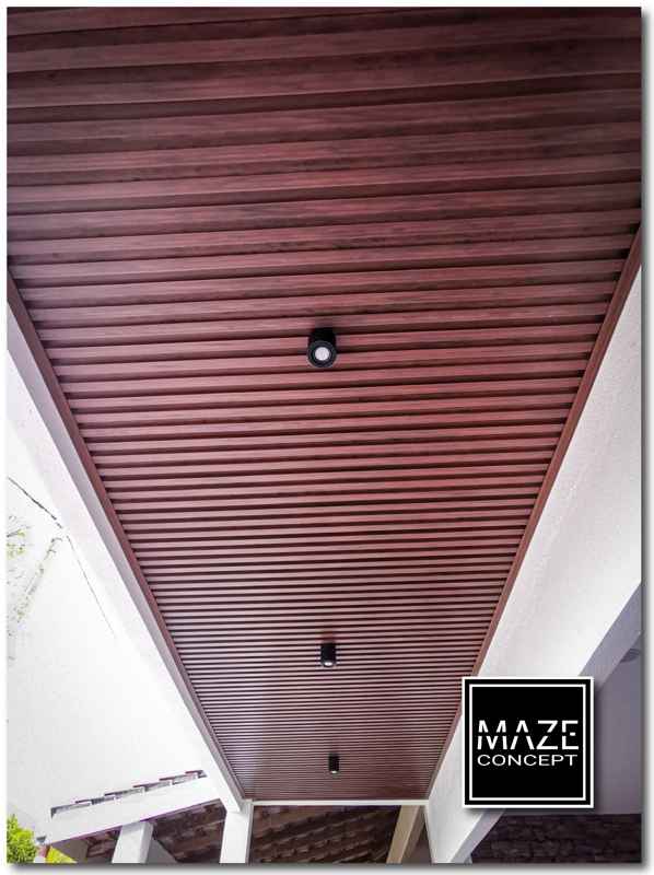 Ceiling Wood Panel For Roof Edge