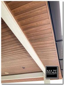 Ceiling Wood Panel For Roof Edge V3