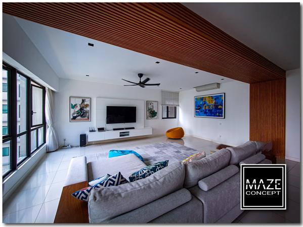 Wood Wall Panel For Living Room Mont Kiara